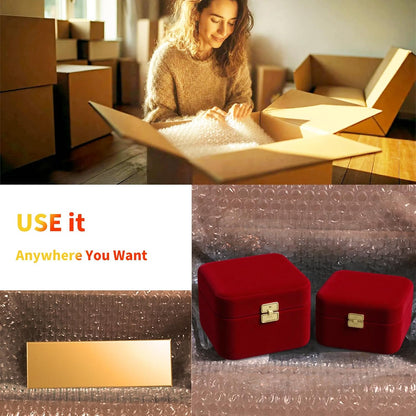 Bubble Cushioning Wrap 2 Pack 12 Inch x 72 ft Bubble Wrap for PackingMoving Boxes and Shipping for Your BusinessPerforated Every 12 in.Suitable for