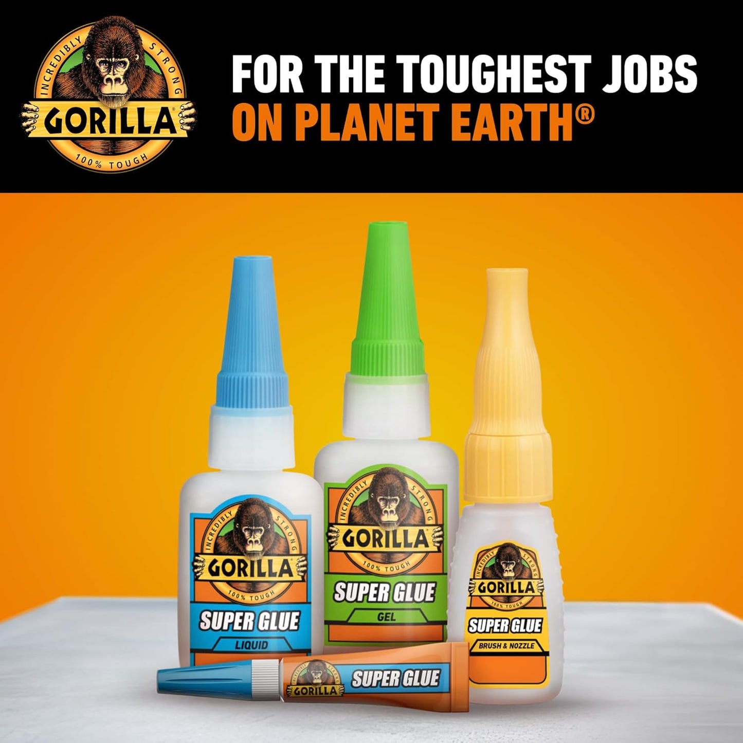 Gorilla Super Glue Gel XL, Clear 25g - FastSetting, NoDrip Control for Precise AllPurpose Repairs