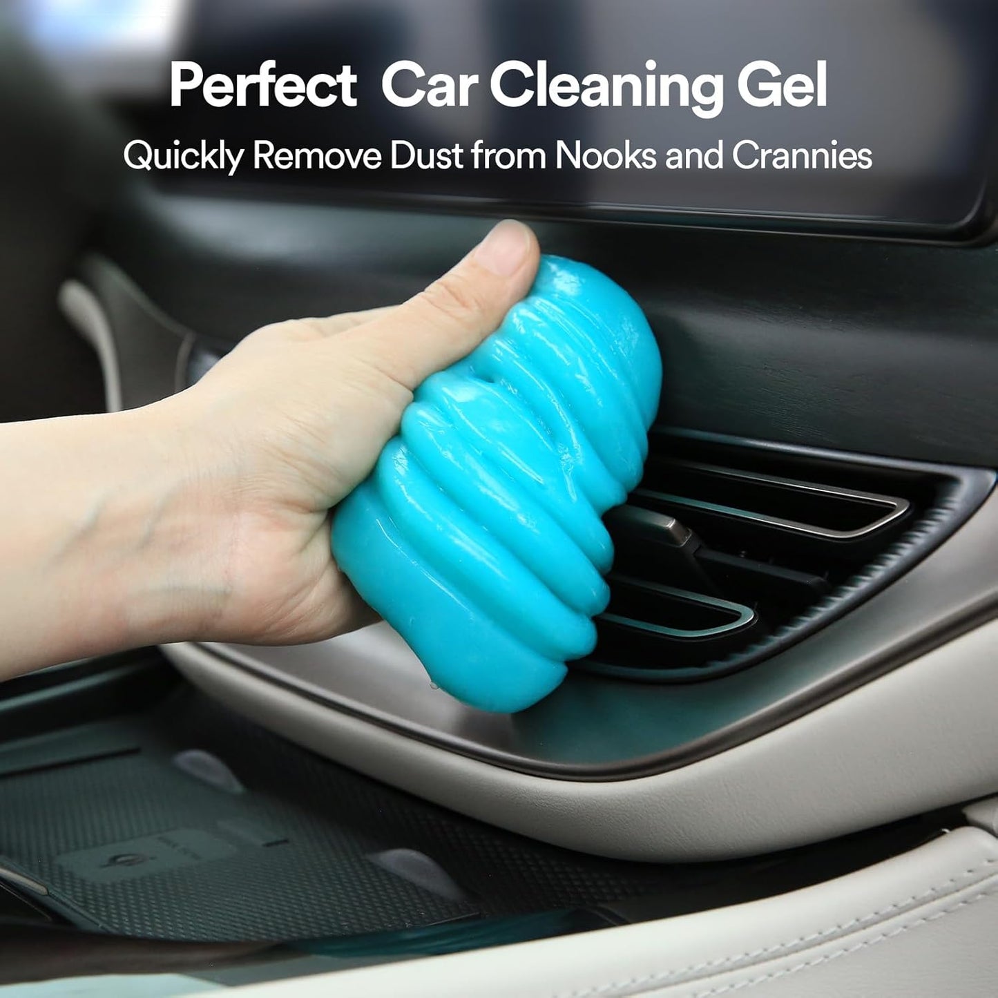 PULIDIKI Car Cleaning Gel Car Clean Putty, Universal Car Interior Cleaner Slime, Perfect Cleaning Kit Supplies, Auto Detailing Tools Car