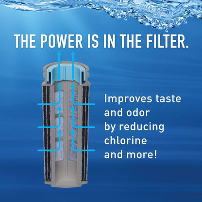 Brita Stream Pitcher Water Filter for Pitchers and Dispensers, BPA-Free, Replaces 1,800 Plastic Water Bottles a Year, Lasts Two Months or 40