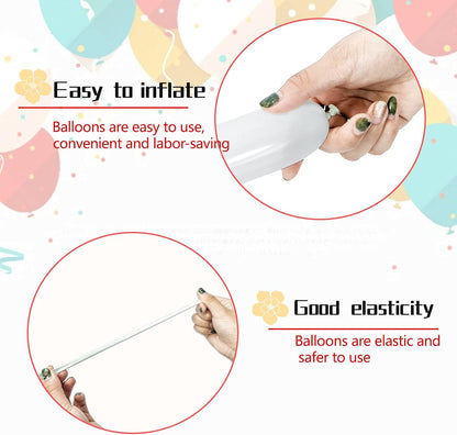 100Pcs clear 260 Balloons Clear Long Skinny Latex Balloon for Animal