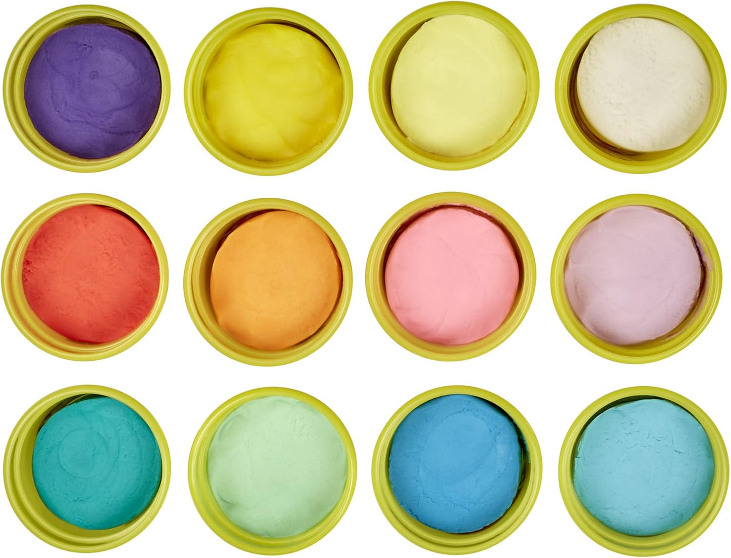 Play-Doh Pastel Colors Bulk 12-Pack of 4-Ounce Cans, Party Favors, Kids Arts & Crafts, Back to School Gifts & Prizes, Preschool