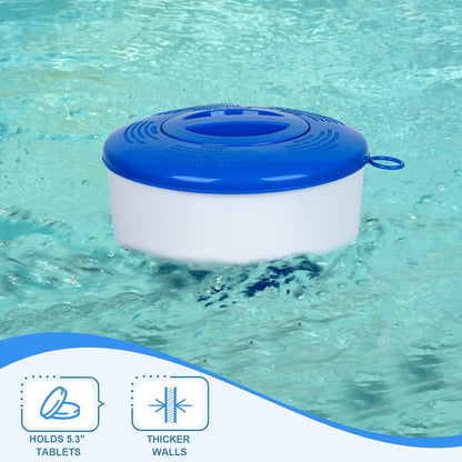 Pool Chlorine Floater for Pools Fits 3"