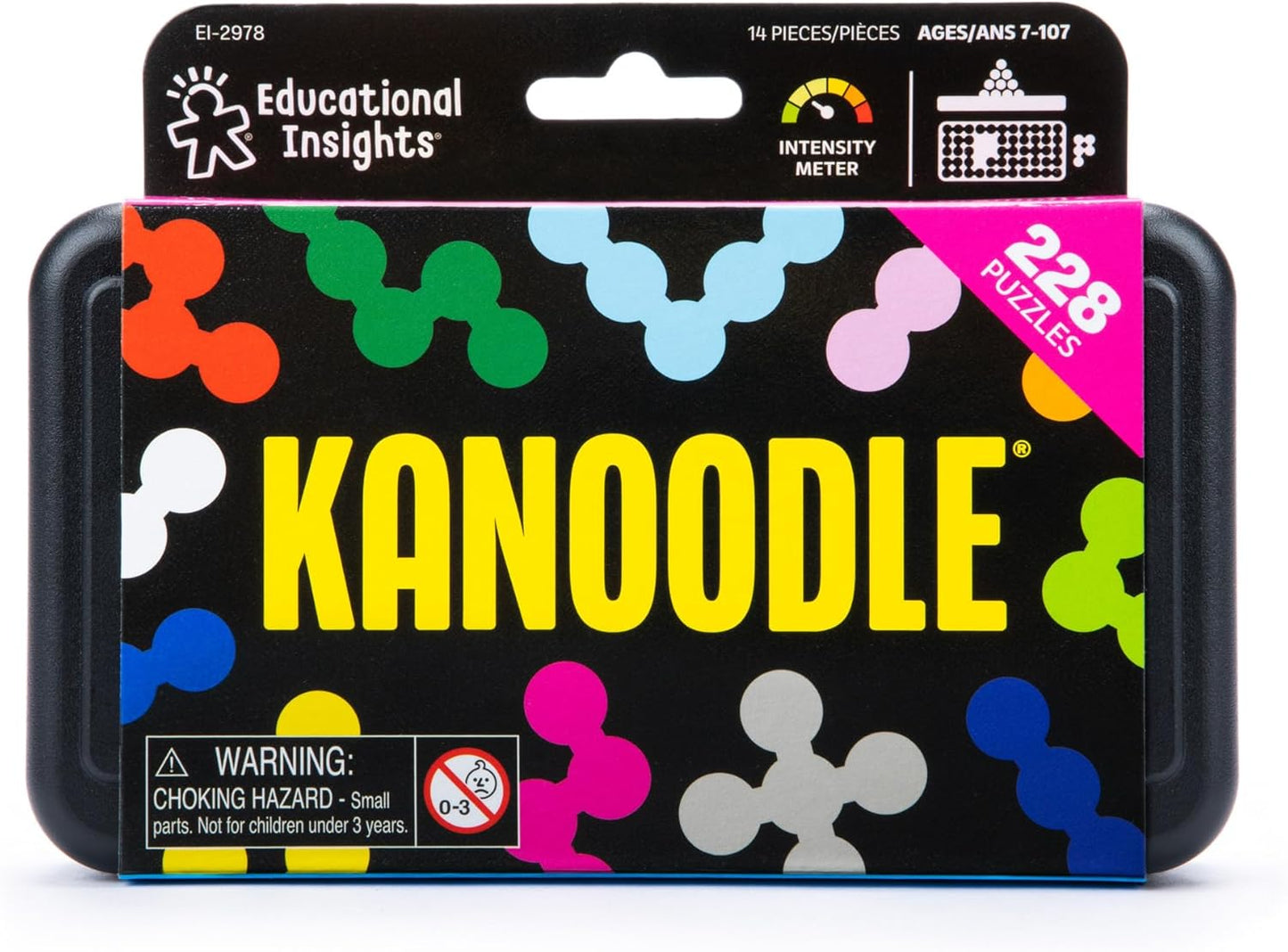 Educational Insights Kanoodle - 3D Brain Teaser Puzzles for Kids, Spatial Puzzle Games for Adults, Teens and