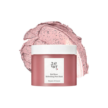 Beauty of Joseon Red Bean Pore Refreshing Mask Mud Cream Hydrating Wash Off Pack, Pore Cleansing Exfoliator, Korean Skin Care for Men and Women