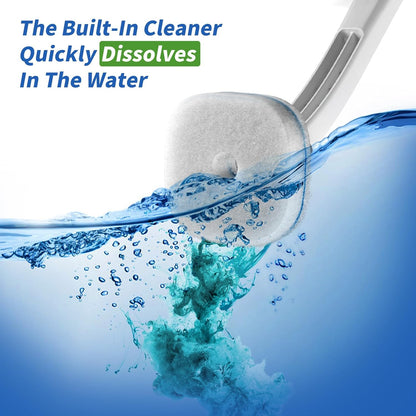 oshang Disposable Toilet Brush - Toilet Bowl Cleaner, Toilet Cleaning Supplies, Toilet Brush with