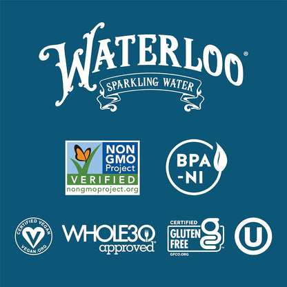 Waterloo Sparkling Water, Blackberry Lemonade Naturally Flavored, 12 Fl Oz Cans (2) Zero Calories and Zero Sugar or Sweeteners