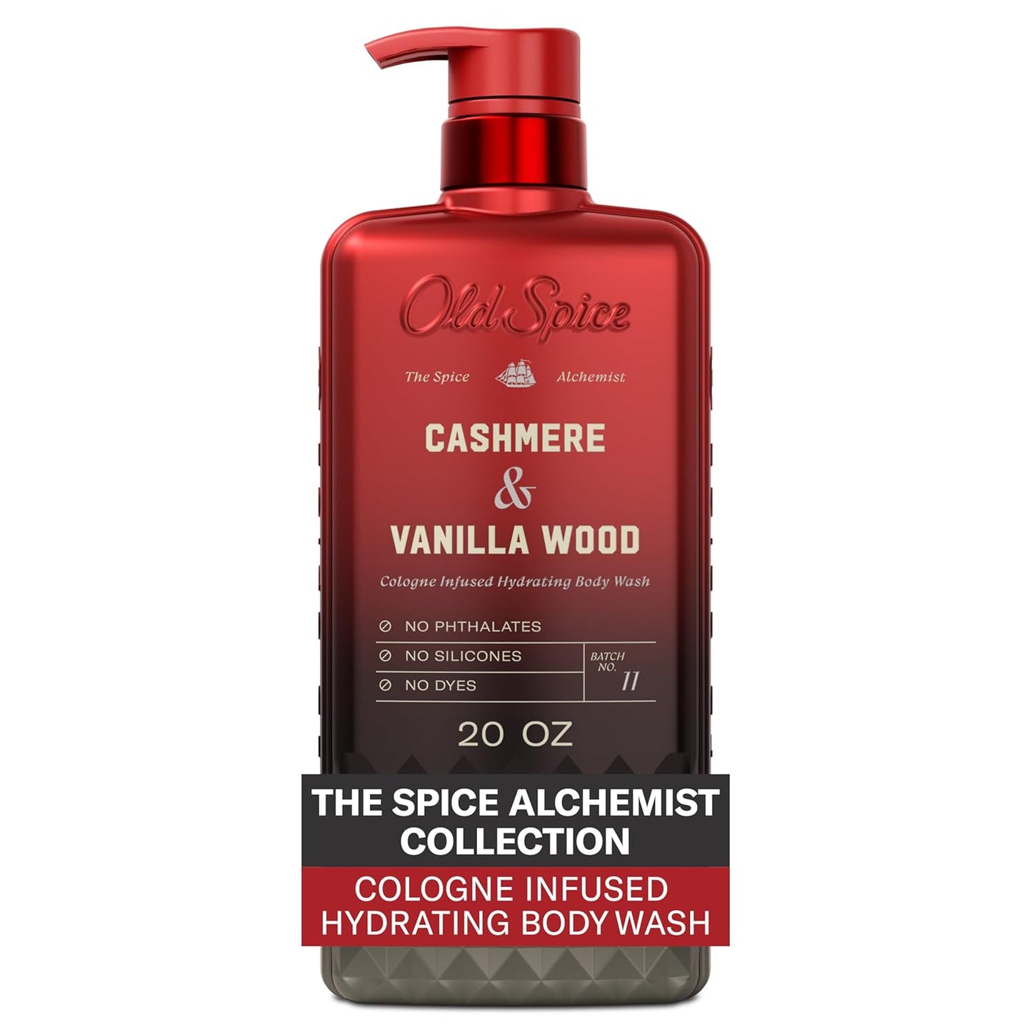 Old Spice Body Wash for Men, The Spice Alchemist Collection, 24/7 Cologne Infused Hydration, No Trade Off