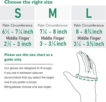 COOLJOB 2 Pairs Gardening Gloves for Women Ladies, Breathable Rubber Coated for Yard Garden, Outdoor Indoor Protective Work with Grip, Medium