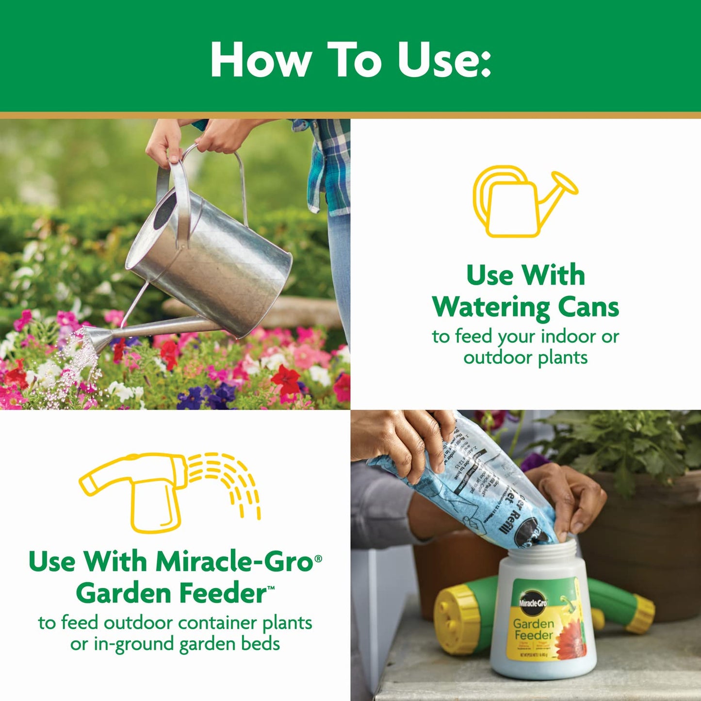 Miracle-Gro Water Soluble All Purpose Plant Food - Fertilizer For All Indoor or Outdoor Plants including Roses, Flowers, Vegetables