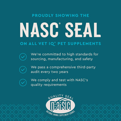 VetIQ Glucosamine Hip & Joint Supplement for Dogs, 180 Soft Chews, Joint Support Supplement with MSM and