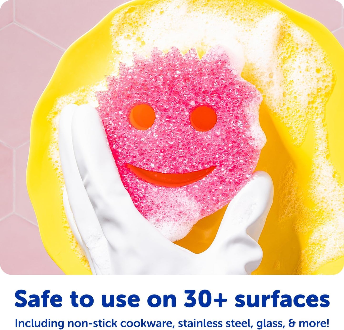 Scrub Daddy Scrub Mommy Sponges - Dish Scrubber + Non-Scratch Cleaning Sponges