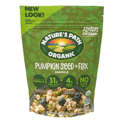 Nature's Path Organic Pumpkin Seed + Flax Granola, 24.7 oz, Non-GMO