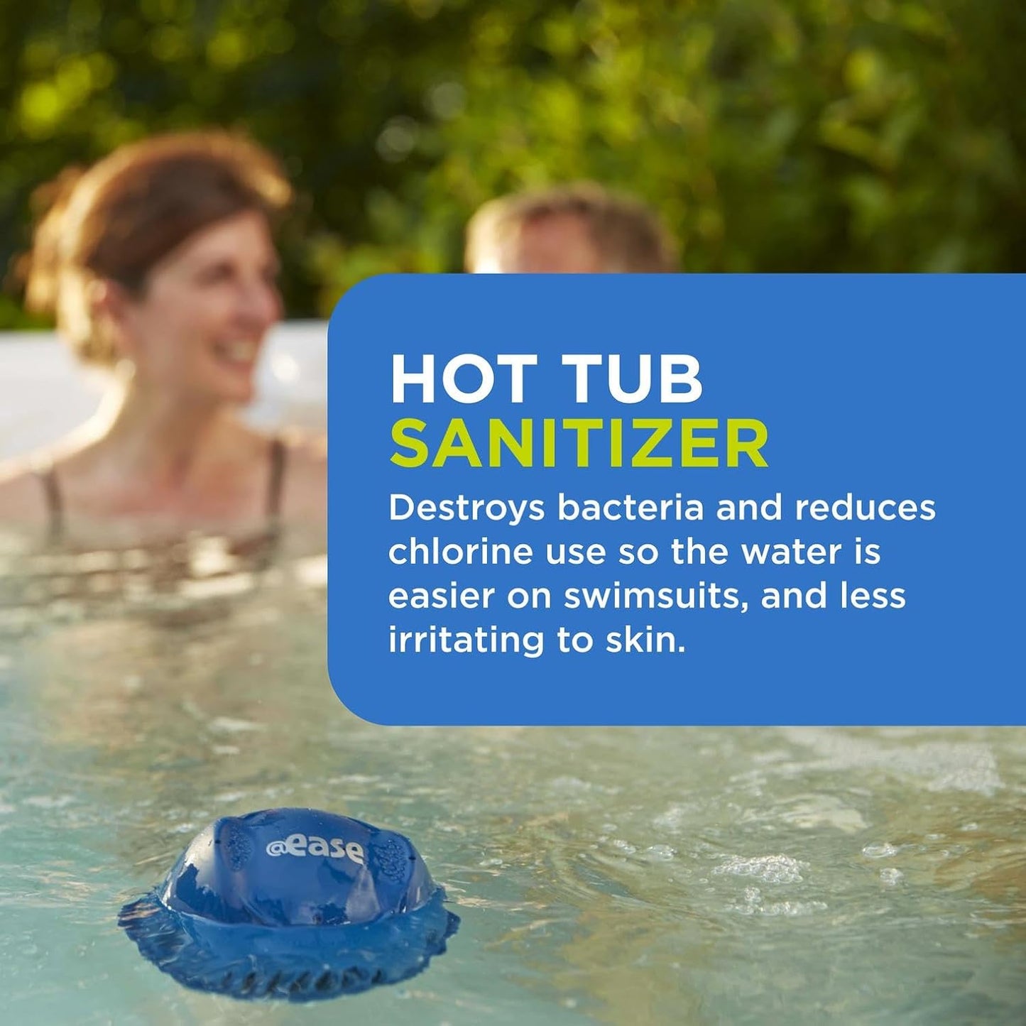 FROG @Ease Replacement SmartChlor Cartridge for use with Hot Tub FROG @Ease Floating System - Hot Tub Sanitizer System Supports Less Chlorine Use - 3