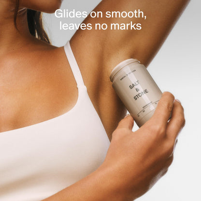 Salt & Stone Aluminum Free Deodorant, Extra Strength 48 Hour Protection for Women & Men, Made with Seaweed Extracts, Niacinamide &