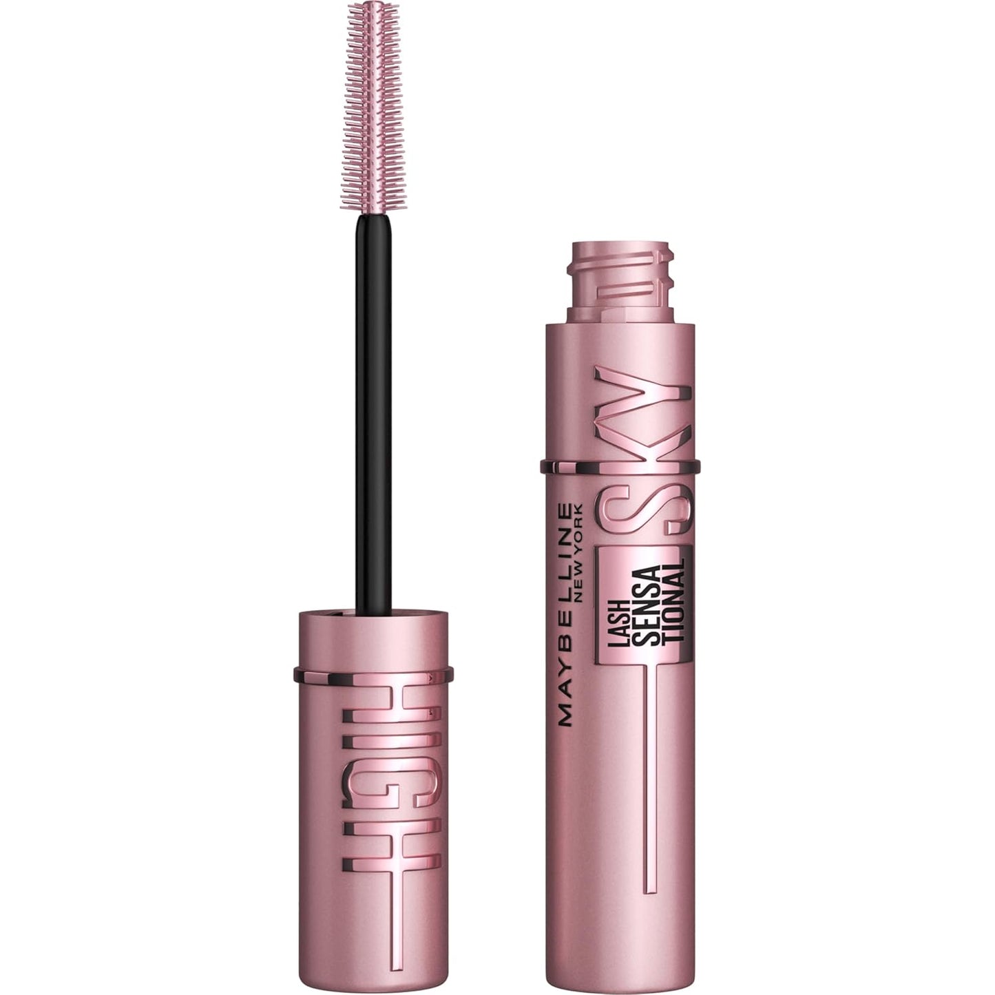 Maybelline Lash Sensational Sky High Washable Mascara Makeup, Volumizing, Lengthening, Defining, Curling, Multiplying, Buildable