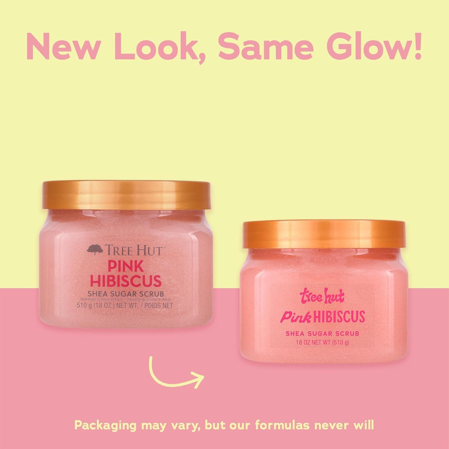 Tree Hut Pink Hibiscus Shea Sugar Scrub, Mothers Day Gifts