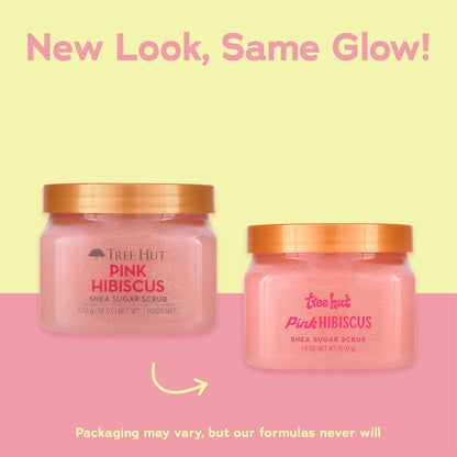 Tree Hut Pink Hibiscus Shea Sugar Scrub, Mothers Day Gifts
