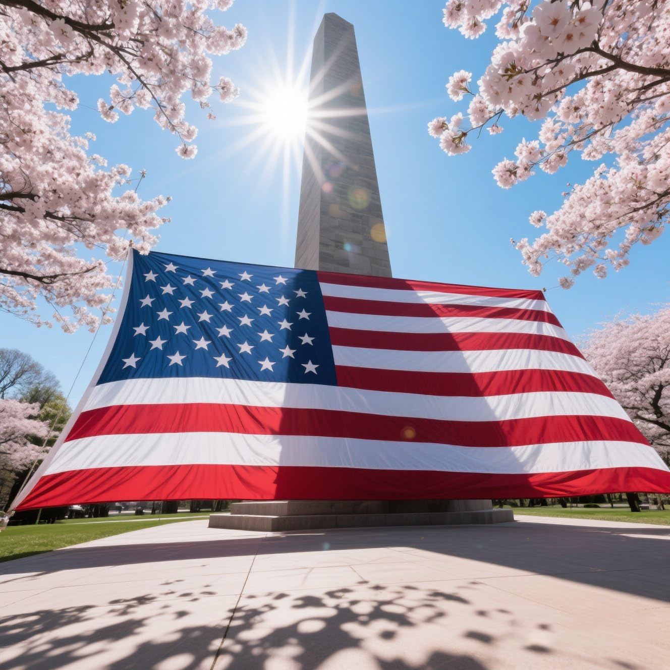 American Flags for Outside 3x5, HeavyDuty American Flag for High Wind Outdoor, UV Protected/Sewn Stripes/Embroidered Stars/Brass