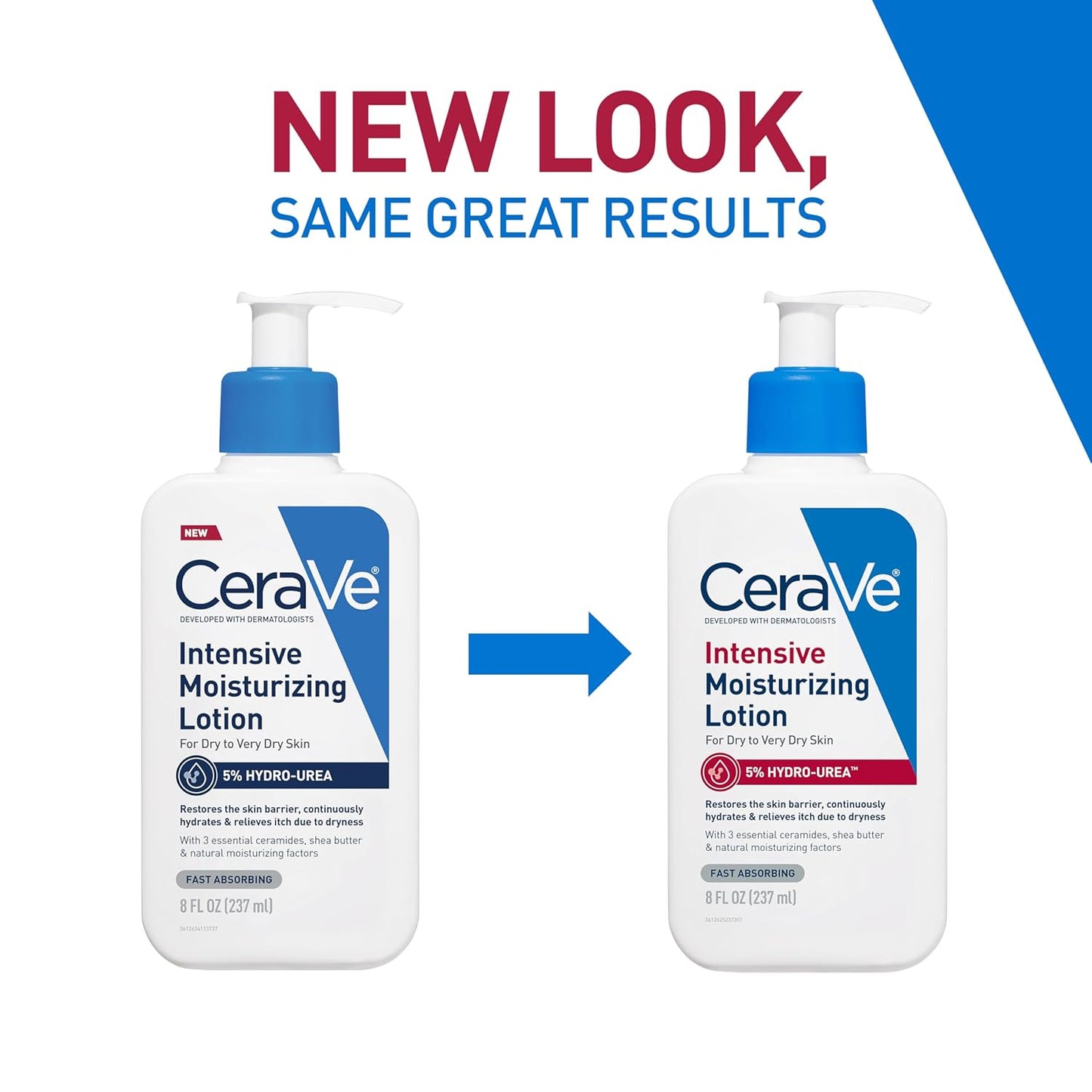CeraVe Intensive Moisturizing Lotion, Hydro-Urea + Shea Butter, Body Lotion For Dry Skin, Relieves Signs Of Extra Dry