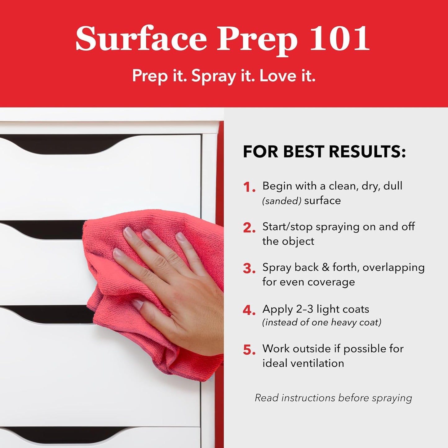 Krylon K05545007 COLORmaxx Spray Paint and Primer for Indoor/Outdoor Use, Gloss White 12 Oz
