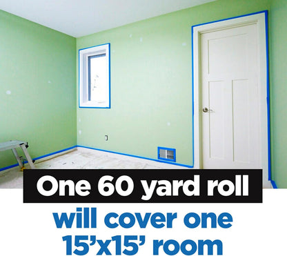 ScotchBlue Original Multi-Surface Painters Tape, 1 Inch Wide (0.94 In. x 60 Yds), 6 Rolls, Blue Paint Tape Protects Surfaces and Removes