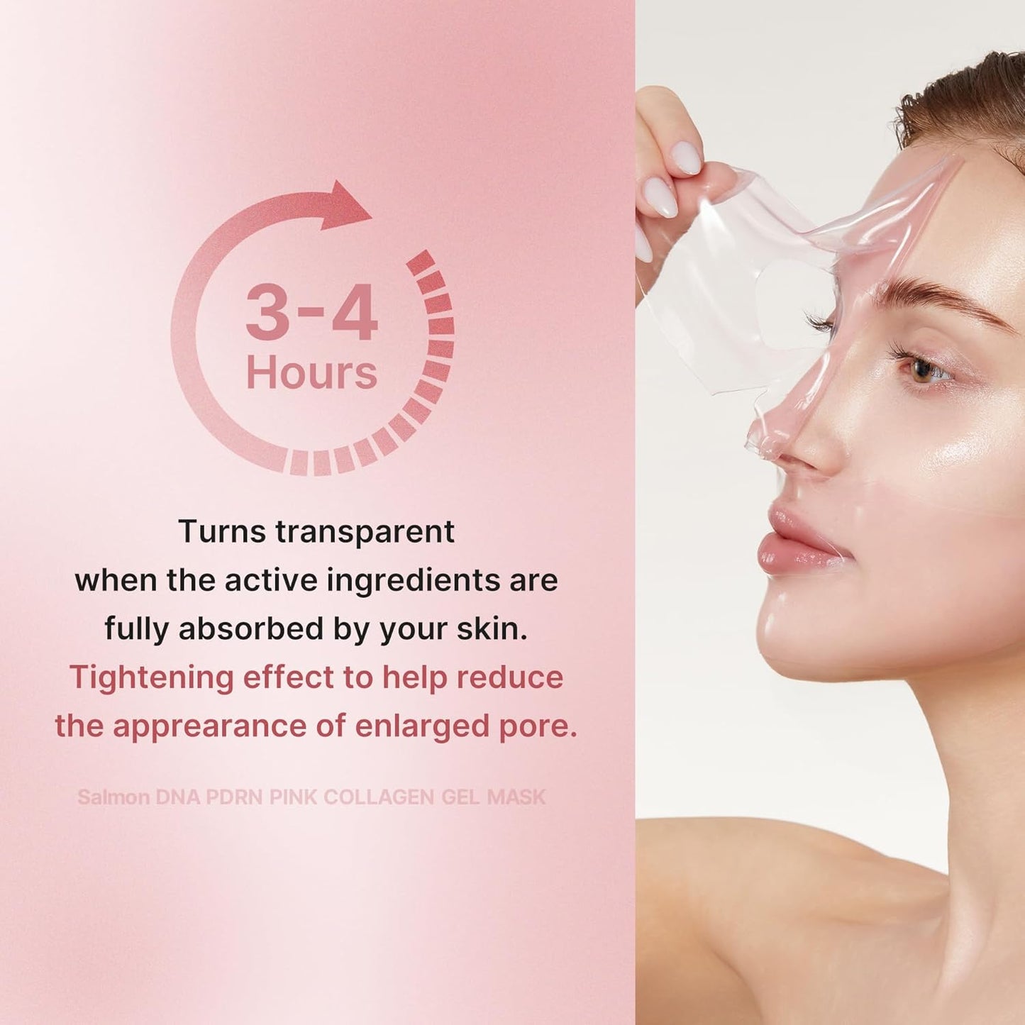 medicube Jelly Gel Mask with Salmon DNA PDRN Pink Collagen, Overnight Face Mask for Glass Glow Skin, Elasticity, Hydrating, Firming and