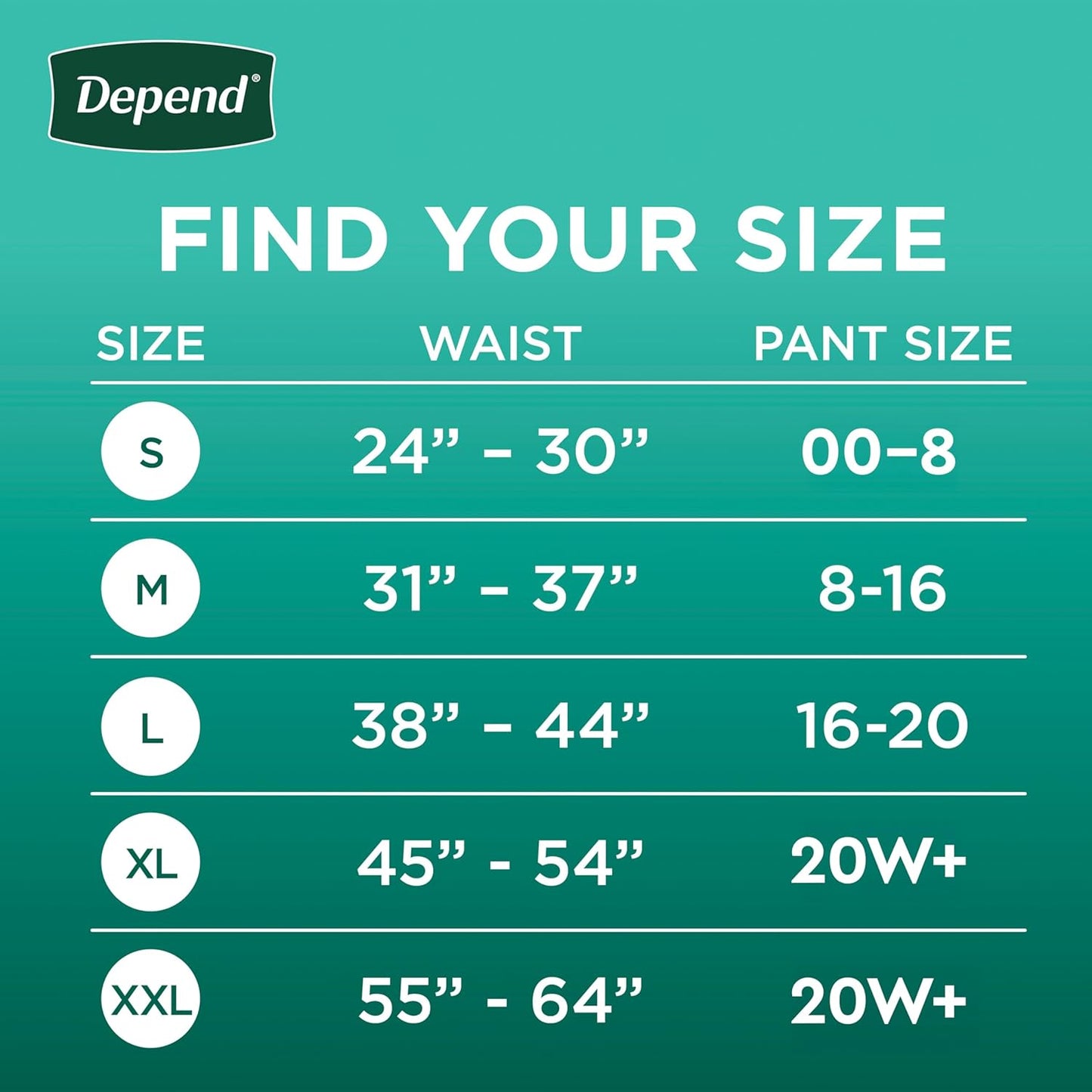 Depend Fresh Protection Adult Diapers, Incontinence & Postpartum Bladder Leak Underwear for Women, Disposable, Maximum, Large