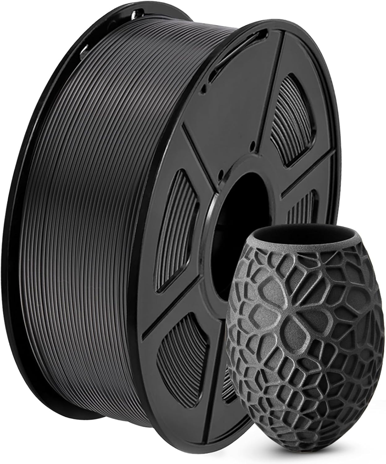 SUNLU PLA 3D Printer Filament PLA Filament 1.75mm, Neatly Wound 3D Printing Filament 1.75mm, Dimensional Accuracy +/- 0.02