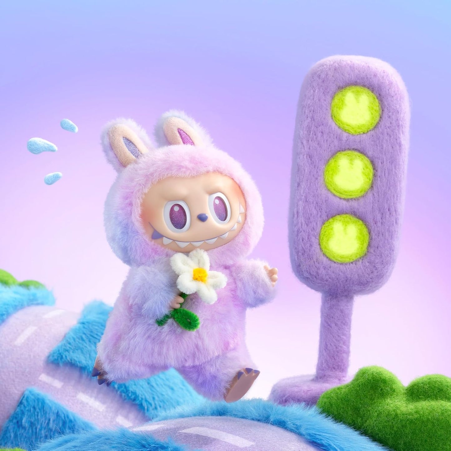 POP MART THE Monsters Big into Energy Series-Vinyl Plush Pendant Blind Box, Blind Box