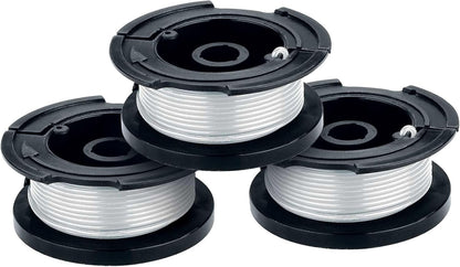 BLACK+DECKER Weed Eater String, Trimmer Line, 3-Pack, 30-Feet of Replacement Spool, 0.065-Inch Diameter