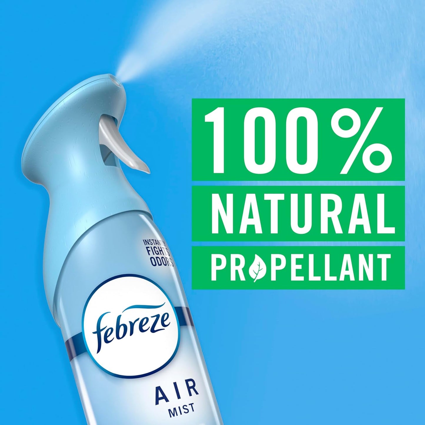 Febreze Air Mist, Air Freshener Spray, Odor Fighting Room Spray, Deodorizer for Home Bathroom Kitchen Office Apartment Dorm Room