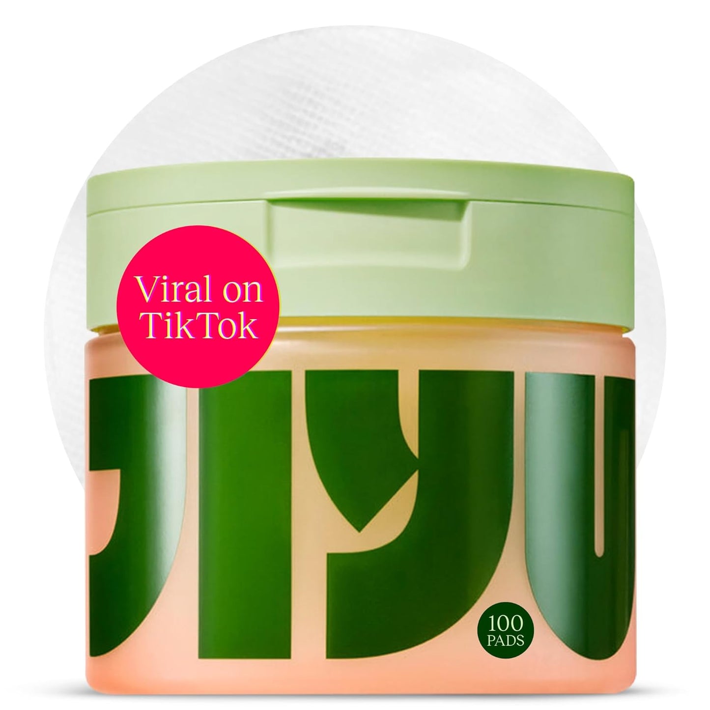 JiYu Toning Polish Pads - Korean Skincare for Dark Spots, Wrinkles & Dull Skin - Hydrating Facial Treatment with Snail Mucin