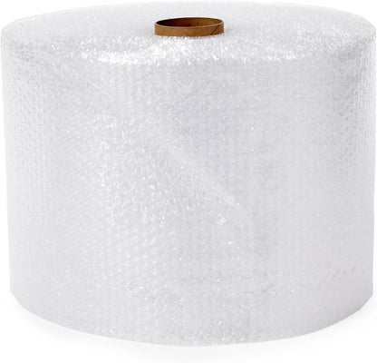 Amazon Basics Bubble Wrap for Moving, Packing, Shipping and Storage, Perforated Protective Cushioning for Fragile Items, 12-inch x 175-ft Long
