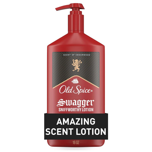 Old Spice Hand, Face & Body Lotion for Men, 24/7 Lightweight Moisturization with Amazing Scent, Instant Absorption, For All Skin