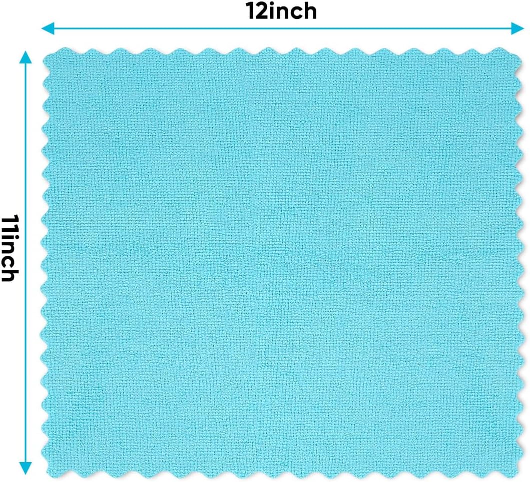 Orighty Microfiber Cleaning Cloth, 24 Pack Highly Absorbent Cleaning Rags, Household Cleaning