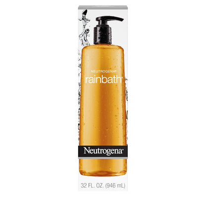 Neutrogena Rainbath Cleansing Shower & Bath Gel, Daily Moisturizing Body Wash Cleanser & Shaving Gel for Men &