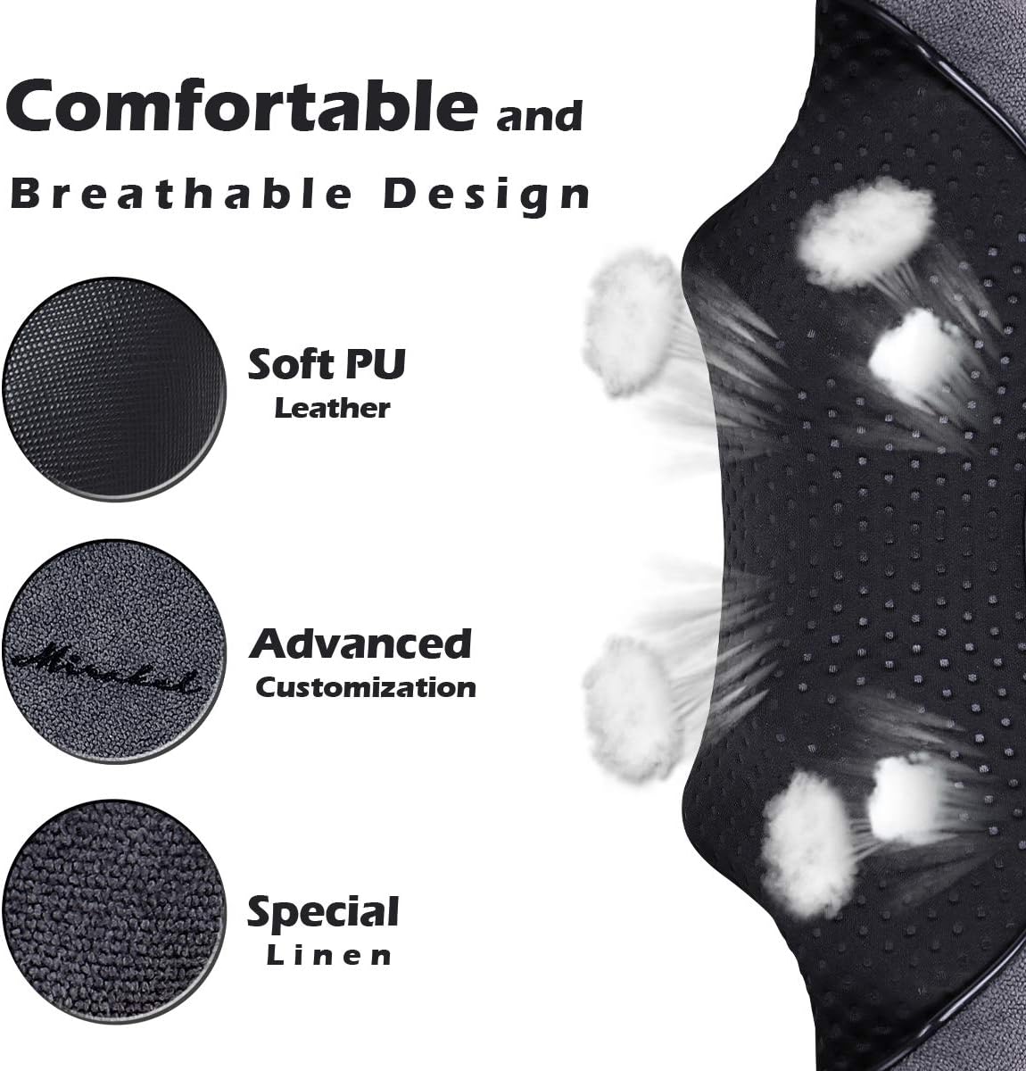 Mirakel Mothers Day Gifts for Mom Wife Women, Neck Massager for Pain Relief Deep Tissue, Electric Shiatsu Shoulder & Back Massager with