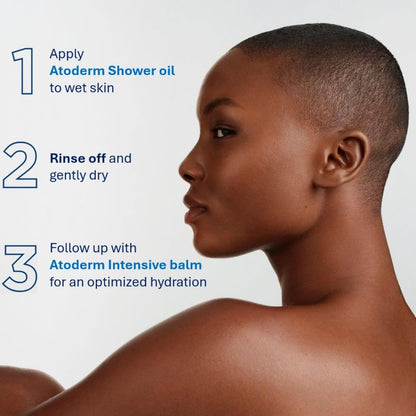 Bioderma Atoderm Shower Oil, Cleansing Oil For Face &