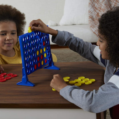 Hasbro Gaming Connect 4 Classic Grid, 4 in a Row Game, Strategy Board Games for Kids, 2 Players for Family and Kids, Easter Gifts for Boys and