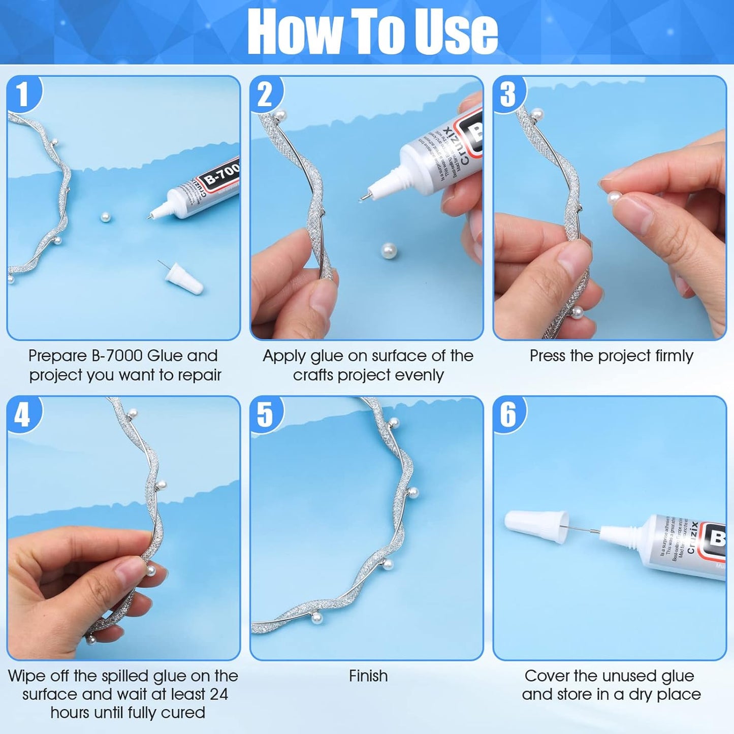 B-7000 Glue Clear for Rhinestone