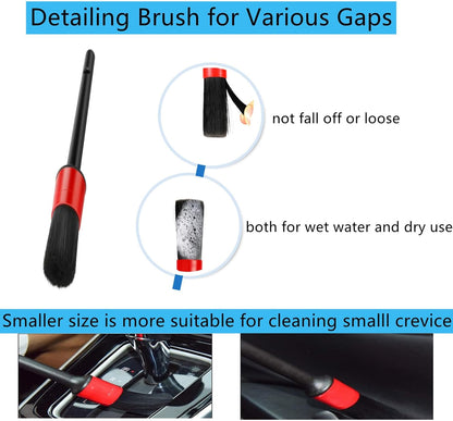 Fitosy Car Interior Duster Detail Brush Cleaning Gel