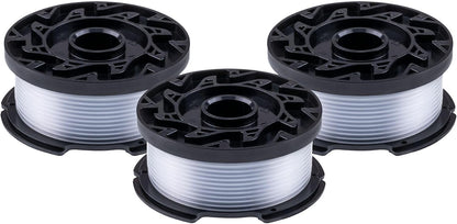 BLACK+DECKER Weed Eater String, Trimmer Line, 3-Pack, 30-Feet of Replacement Spool, 0.065-Inch Diameter