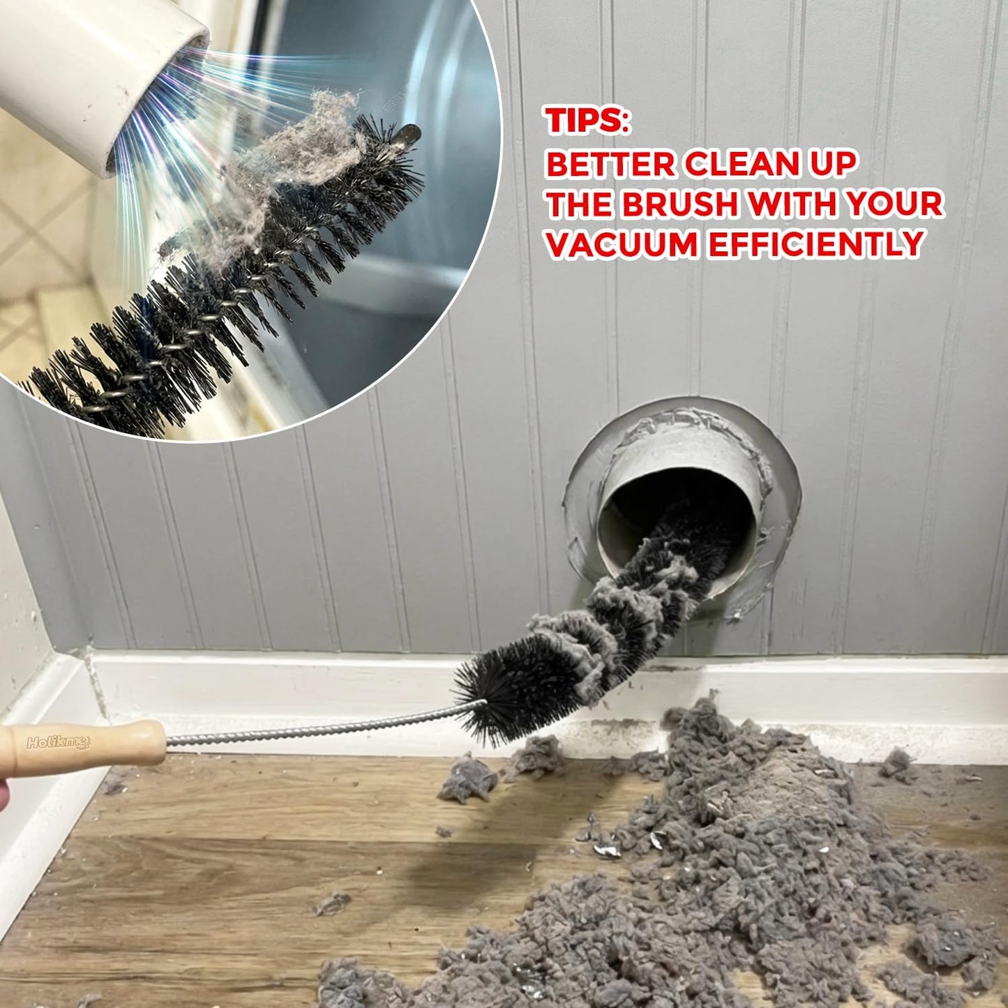 Holikme Dryer Vent Cleaner