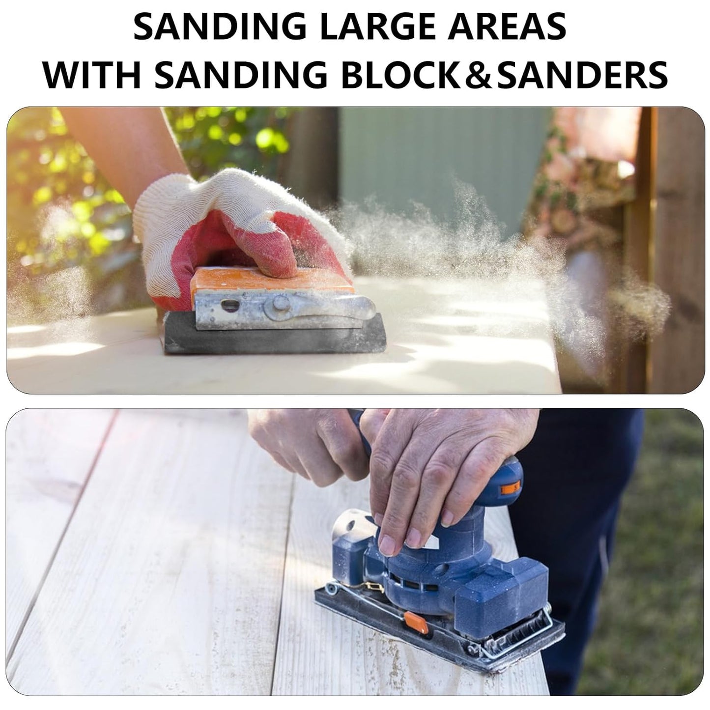 Sandpaper Assortment 120/220/400/600/800/1000/2000 Grit, 21 Sheets, 9 x 3.6 Inch Wet Dry Sand