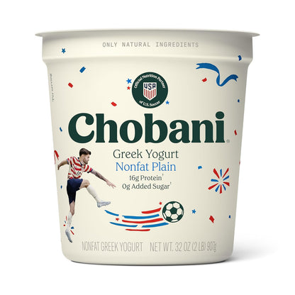 Chobani Non-Fat Plain Greek Yogurt 32oz