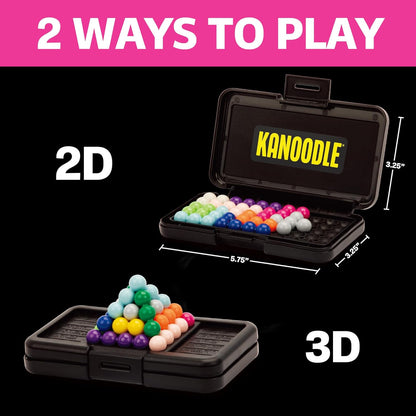 Educational Insights Kanoodle - 3D Brain Teaser Puzzles for Kids, Spatial Puzzle Games for Adults, Teens and