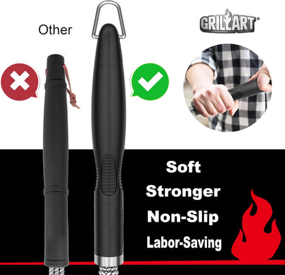 GRILLART Grill Brush and Scraper, Extra Strong BBQ Cleaner
