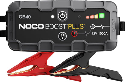 NOCO Boost GB40: 1000A UltraSafe Jump Starter 12V Lithium Battery Booster Pack, Portable Jump