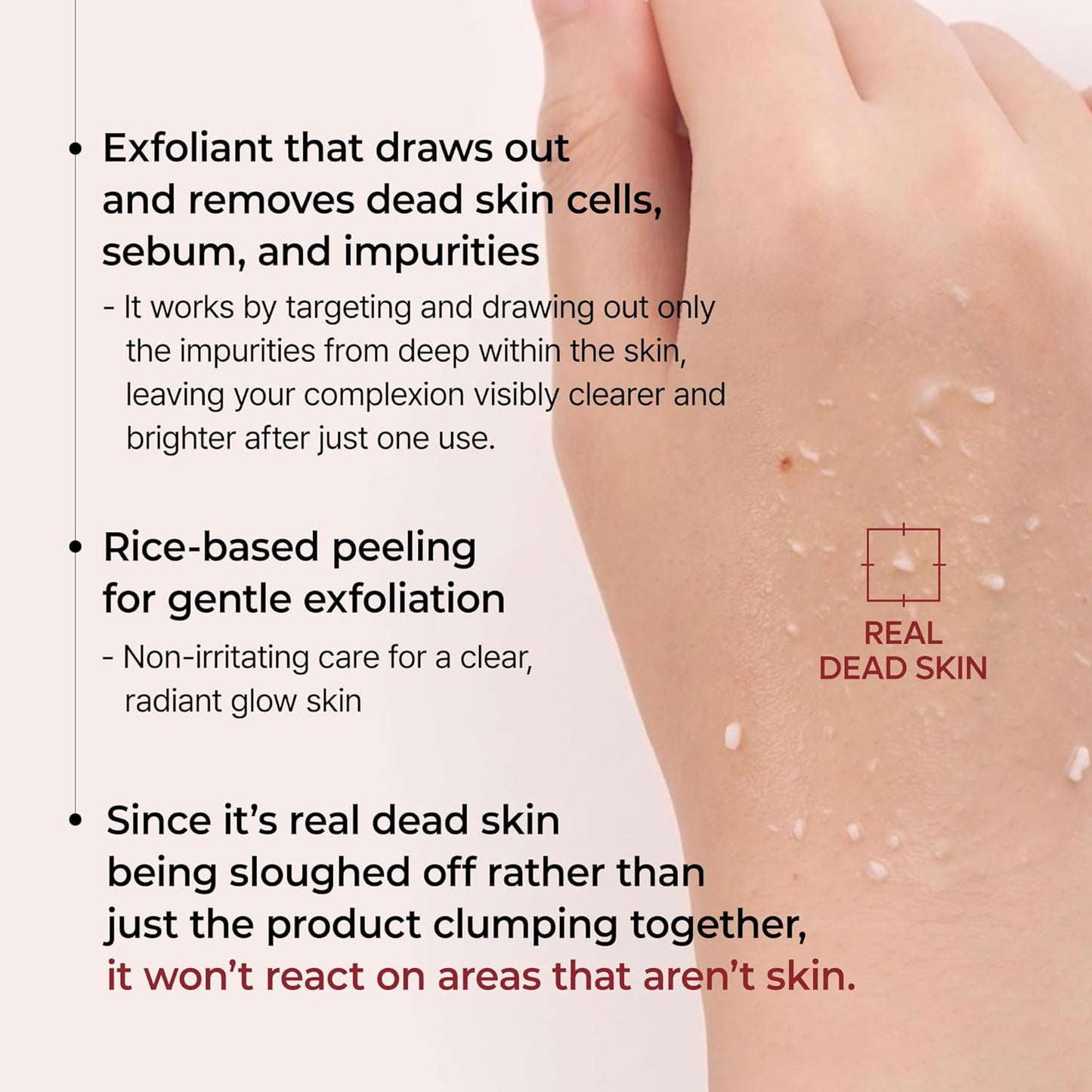 Dr.Melaxin Peel Shot Glow Black Rice Peeling Ampoule 80ml, Dead Skin Remover Gentle Exfoliating with Rice Water Extract, AHA BHA